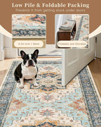 Madane Washable Runner Rug - Image 6