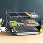 Simple Houseware 3-Tier Stackable Can Organizer Rack Hold 36 Cans, Chrome