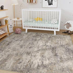Nakagishi 10x12 Area Rugs Living Room: Washable Abstract Large Neutral Soft Rug - Image 7