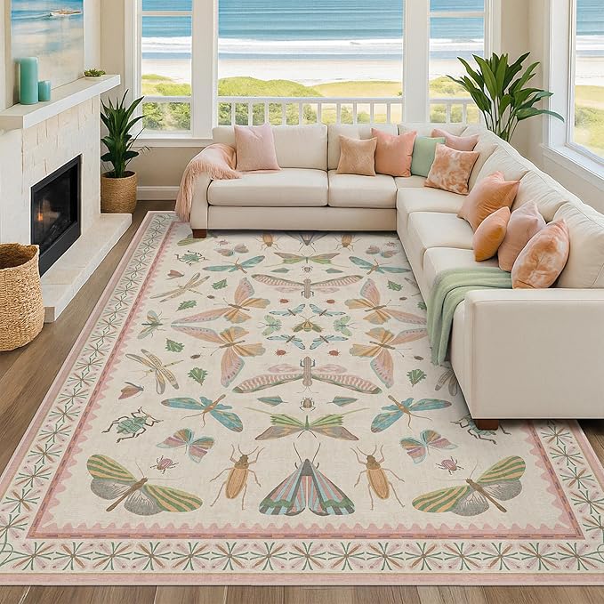Hazo Haus Cute Rugs for Bedroom Girls - Image 3