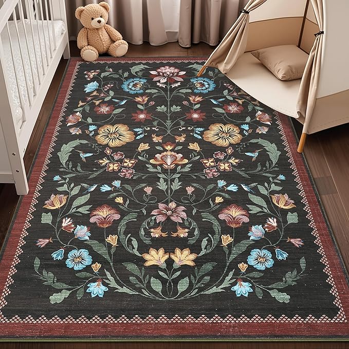 GarveeHome Washable Rug 4x6 Area Rugs - Image 9