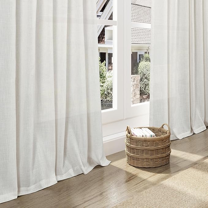 Nanspring Natural Linen Curtains - Image 5