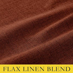 NICETOWN 100% Absolutely Blackout Linen Curtains - Image 8