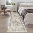 Madane Runner Rug 2x8, Washable Hallway Runner Rugs, Non-Slip Low-Pile Soft - Image 3