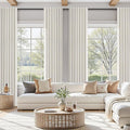 Guken 11 FT Extra Long Boho 100% Blackout Curtains 132 Inch Length 2 Panels Set by Guken