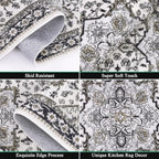 HEBE Boho Kitchen Rug Sets 3 Piece - Image 4