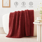 EXQ Home Fleece Throw Blanket for Couch or Bed - Image 2