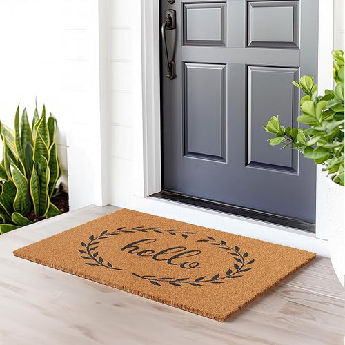 Barnyard Designs Natural Coco Coir Heavy Duty Backing Doormat - Image 2