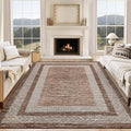 GarveeHome Area Rug 8x10 Modern Geometric Living Room Rug Non Slip, Thin by GarveeHome