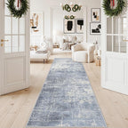 Abstract 3x10 Kitchen Rug Runners: Washable 10ft Hardwood Floor Mat Bathroom - Image 6