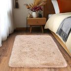 Small Area Rug, 2x3 Rug for Bedroom Shaggy Throw Rugs for Dorm Rug, Soft Shag by Quntue