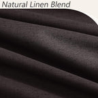 Guken 100% Blackout Curtains 84 Inch Length 2 Panels Set - Image 3