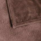 BEDELITE Fleece Blankets Queen Size Brown Throw Blankets - Image 8