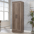 Sauder HomePlus Storage Cabinet/ pantry cabinets, Salt Oak finish