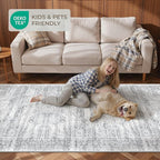 3x20 Washable Runner Rug for Hallway, Non-Slip Long Hallway Runner for Entryway - Image 9