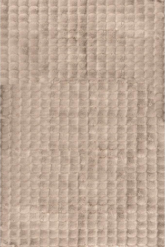 nuLOOM 5' x 8' Cozy Plush Area Rug, Machine Washable, Soft Fluffy Shag Carpet - Image 5
