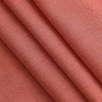 Nanspring Coral Linen Curtains 120 Inches Long 2 Panels Set Back Tab Loop - Image 5