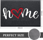 BeneathYourFeet Door Mat, Welcome Mat Low Profile Floor Mat Front Doormat - Image 3