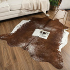 AROGAN Western Decor Faux Fur Cowhide Rug, Middle Size Premium Animal Skin Cow - Image 8