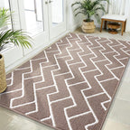 OLANLY Front Door Mat, Non-Slip Rubber Backing, Dirt Resistant and Absorbent by OLANLY