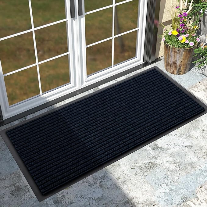 Yimobra Front Door Mat Outdoor Indoor Entrance, 100% Waterproof All-Season All by Yimobra