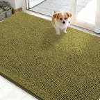 OLANLY Dog Door Mat for Muddy Paws 50x30, Absorbs Moisture and Dirt, Absorbent by OLANLY