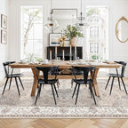 12x15 Living Room Area Rug: Oriental Large Neutral Bedroom Carpet Soft - Image 8