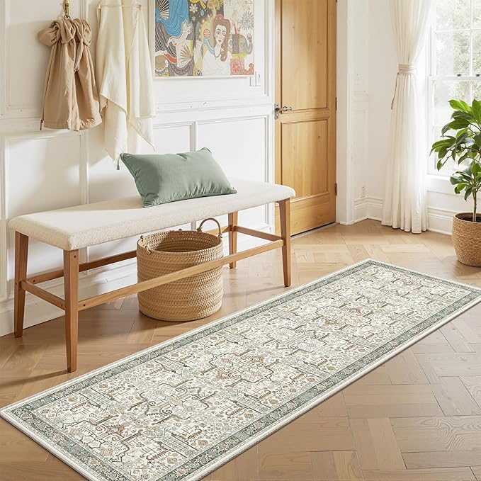 Washable 2x8 Runner Rug - Image 9