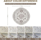 zesthome Washable Round Area Rugs - Image 2