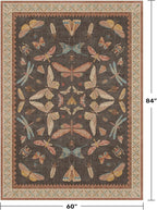 Washable Living Room Area Rug 5x7, Ultra Soft Carpet - Image 2