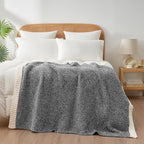 Snuggle Sac Heather Black Throw Blanket - Image 7