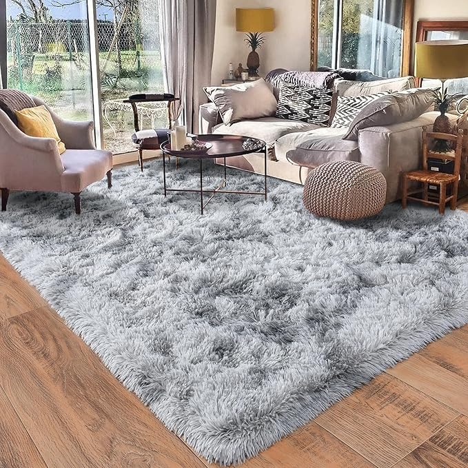 Rugs for Living Room 5x7, Soft Shaggy Modern Shag Area Rug for Bedroom - Image 8