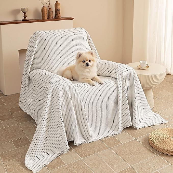 MYSKY HOME Oversized Armchair Couch Cover by MYSKYHOME