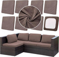 8Pcs Outdoor Cushion Covers, Patio Cushion Covers, Stretch Elastic Slipcovers by dreahoteztil