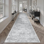 Runner Rug 2'6" x 10' Washable Non-Slip Runner Rugs - Image 9