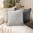 HPUK Fall Chenille Soft Throw Pillow Covers 18x18 Set of 2, Accent Cushion - Image 8