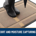 OLANLY Front Door Mat Indoor Outdoor Entrance, Waterproof All-Season, - Image 5
