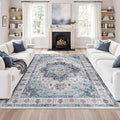 zesthome 6x9 Area Rugs, Machine Washable Rugs by Zesthome
