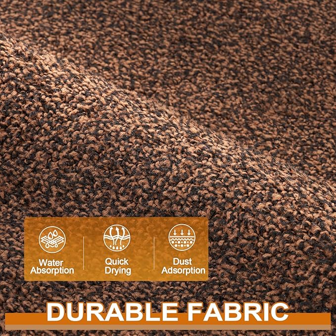 Mibao Front Door Mat, Dirt Trapper Welcome Mat - Image 6