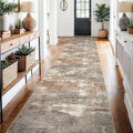 2'6''x14' Washable Kitchen Runner Rug: Modern Abstract Runners by Ksrau