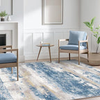 Area Rugs 10x14 for Living Room Bedroom, Modern Abstract Machine Washable Large - Image 4