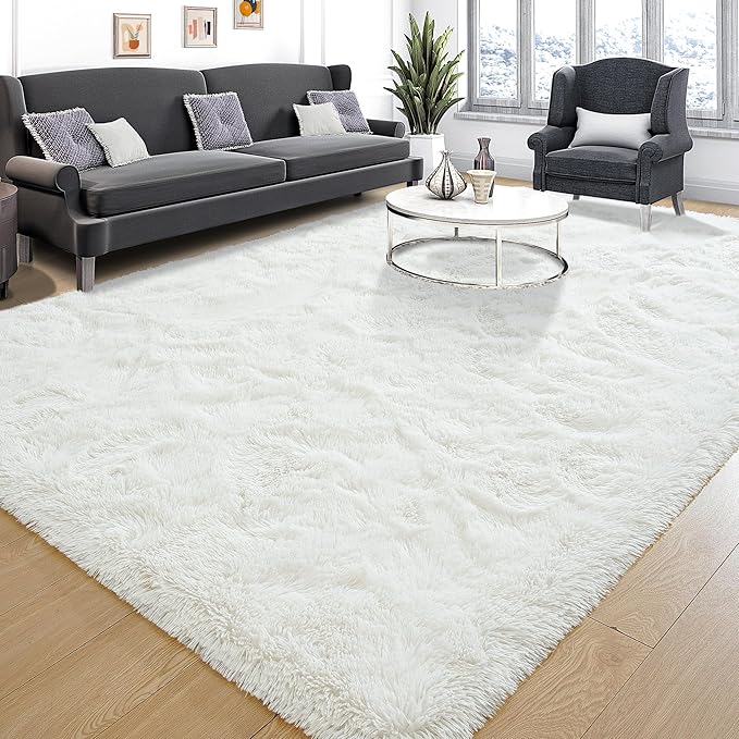 Tepook Super Soft Fluffy Rug for Bedroom, Modern Shaggy Fuzzy Kids Rugs for by Tepook