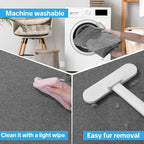 HOMBYS 3 Inch Memory Foam Sofa Topper Pad, 71" L x 27.5" W Inch Couch Topper Cushion with Washable Cover for Sofa, Couch Cover Pad with Non Slip Bottom