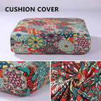 hyha Printed Couch Cushion Covers, Floral Sofa Covers Washable - Image 5