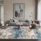 Area Rugs 6x9 for Living Room Bedroom, Modern Abstract Machine Washable Rug - Image 3
