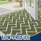 OLANLY Front Door Mat, Non-Slip Rubber Backing, Dirt Resistant and Absorbent - Image 3