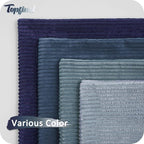 Topfinel Navy Blue Euro Shams Decorative Throw Pillow Covers 26x26 Inch Set of 4 - Image 3