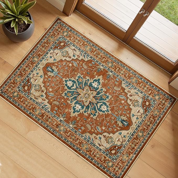 Area Rugs 2'x3' Kitchen Rugs Entry Rug Small Rugs by RELEANY