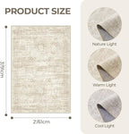 2x3 Washable Rug Runner for Bathroom, Soft Entryway Rug for Laundry Room - Image 2