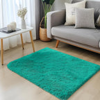 OLANLY 3x5 Machine Washable Small Bedside Rug, Soft Fluffy Shaggy Rugs - Image 3